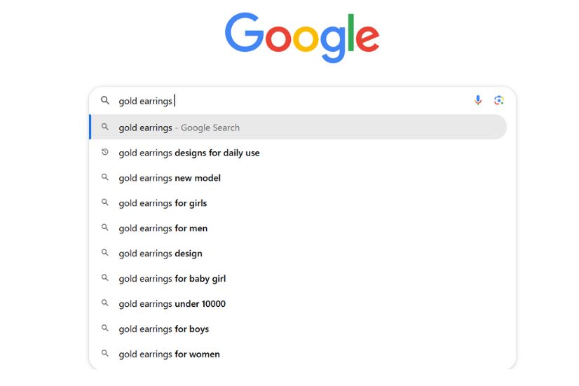 a image for Using Google Autocomplete