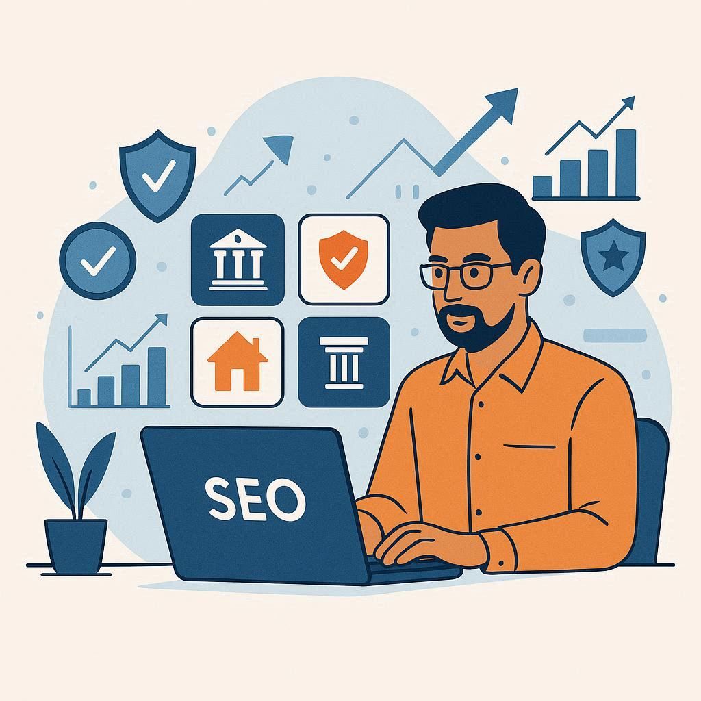Niche SEO training for finance, banking, insurance, and service industries offered by WorkSEO