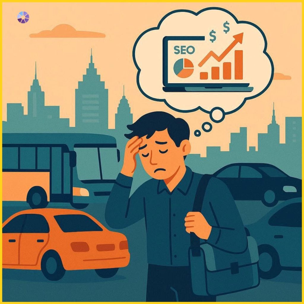 IT professional in Bangalore traffic thinking about earning passive income through SEO and digital marketing