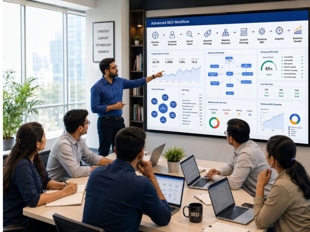 Teaching Advanced SEO Course in Bangalore – Learn Practical SEO That Drives Business Growth